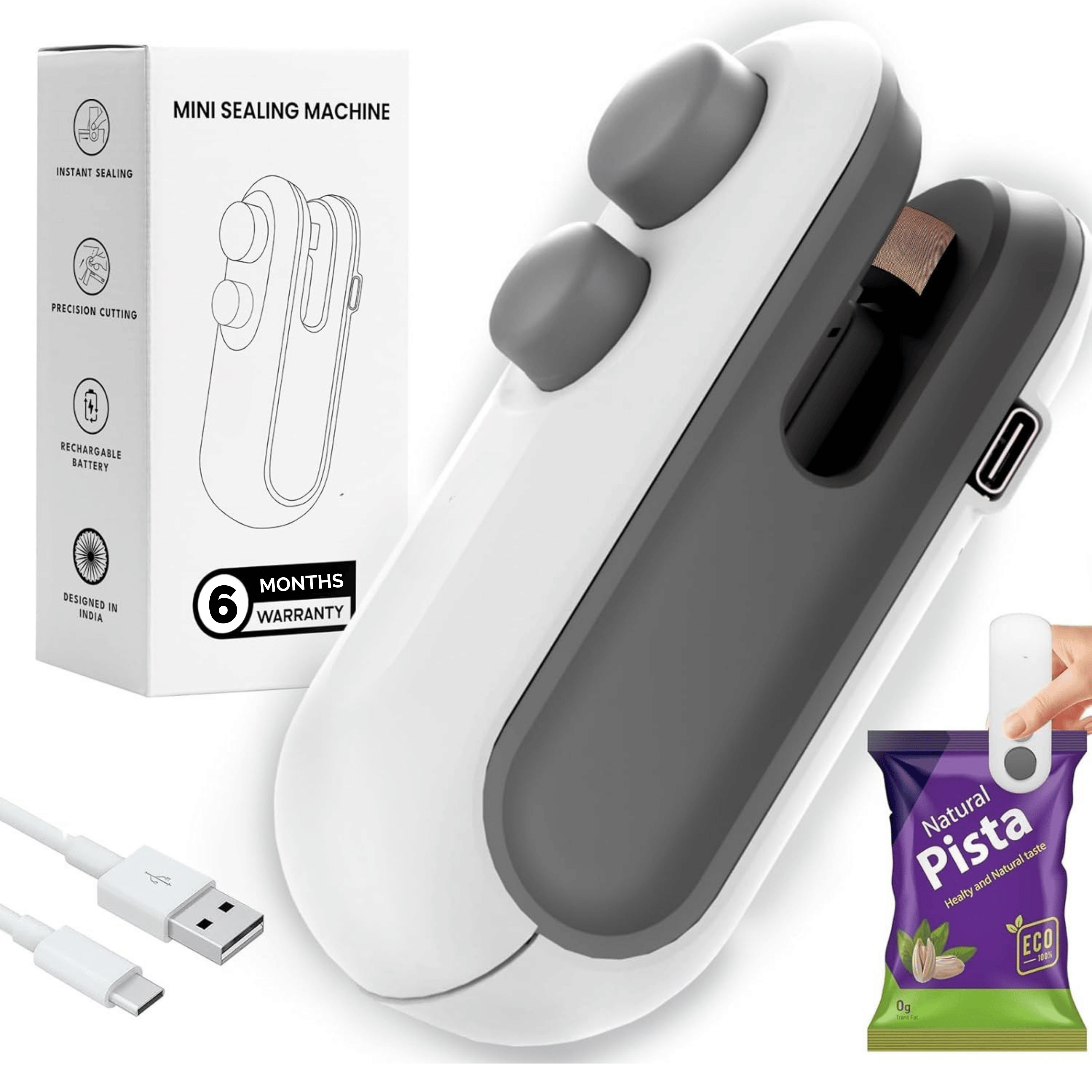 Magic Sealer - Portable Useful Gadget - 6 Months Warranty